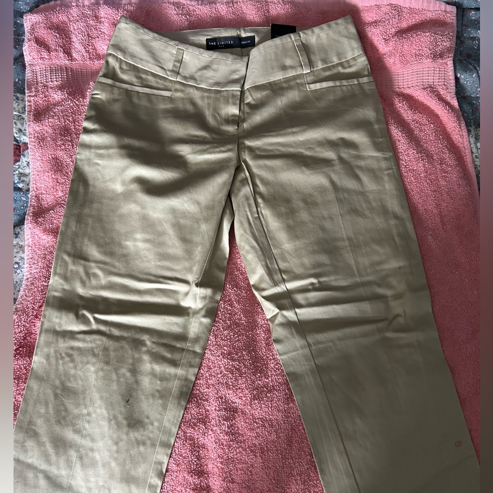 The Limited Tan Drew Fit Trousers